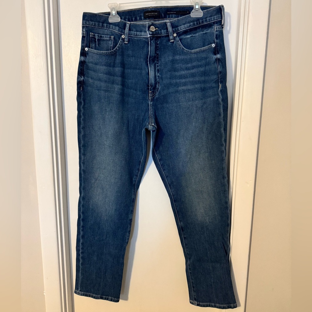 Banana Republic high rise slim jeans size 33